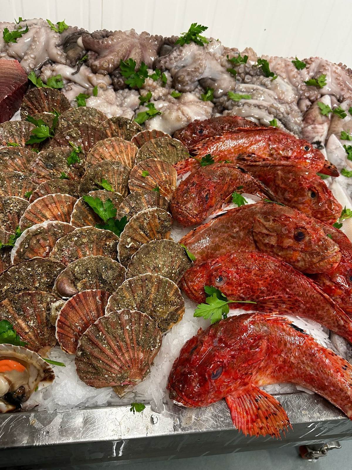 Scampi e triglie