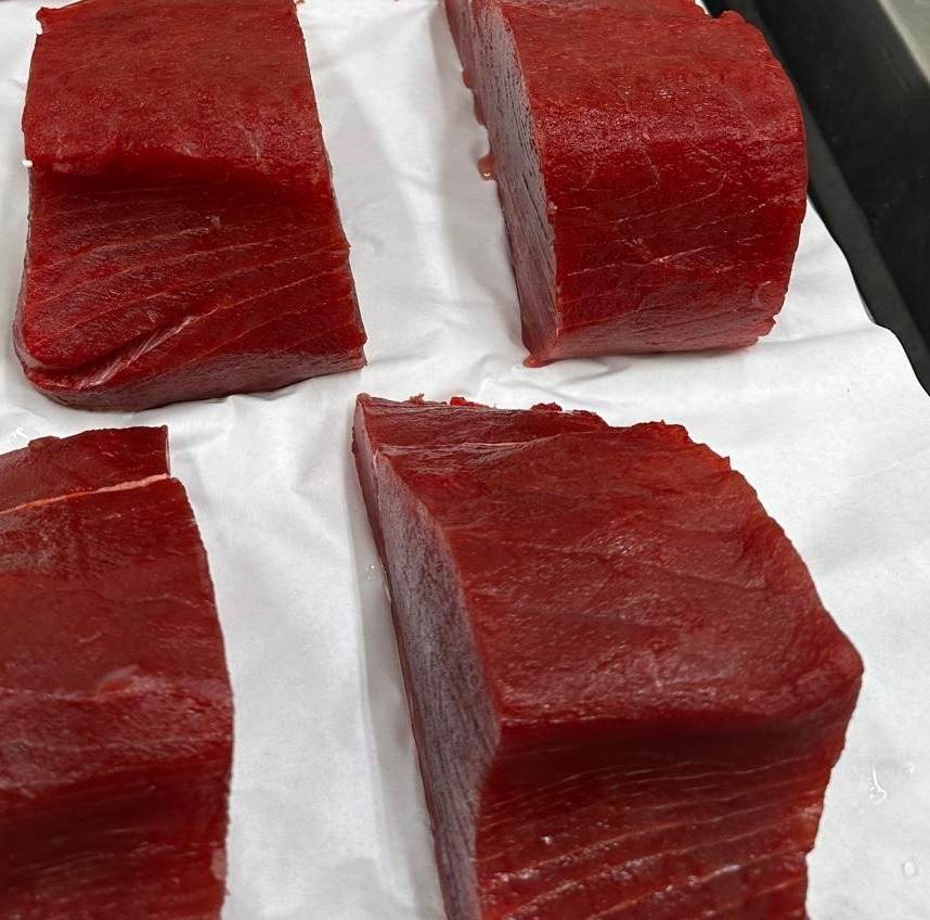 Tranci di tonno rosso